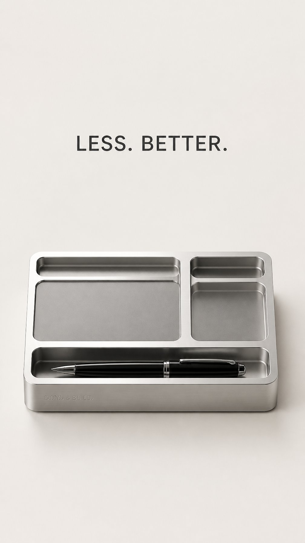 Desktop AI prompt example — Premium museum-quality industrial design campaign.Main Subje