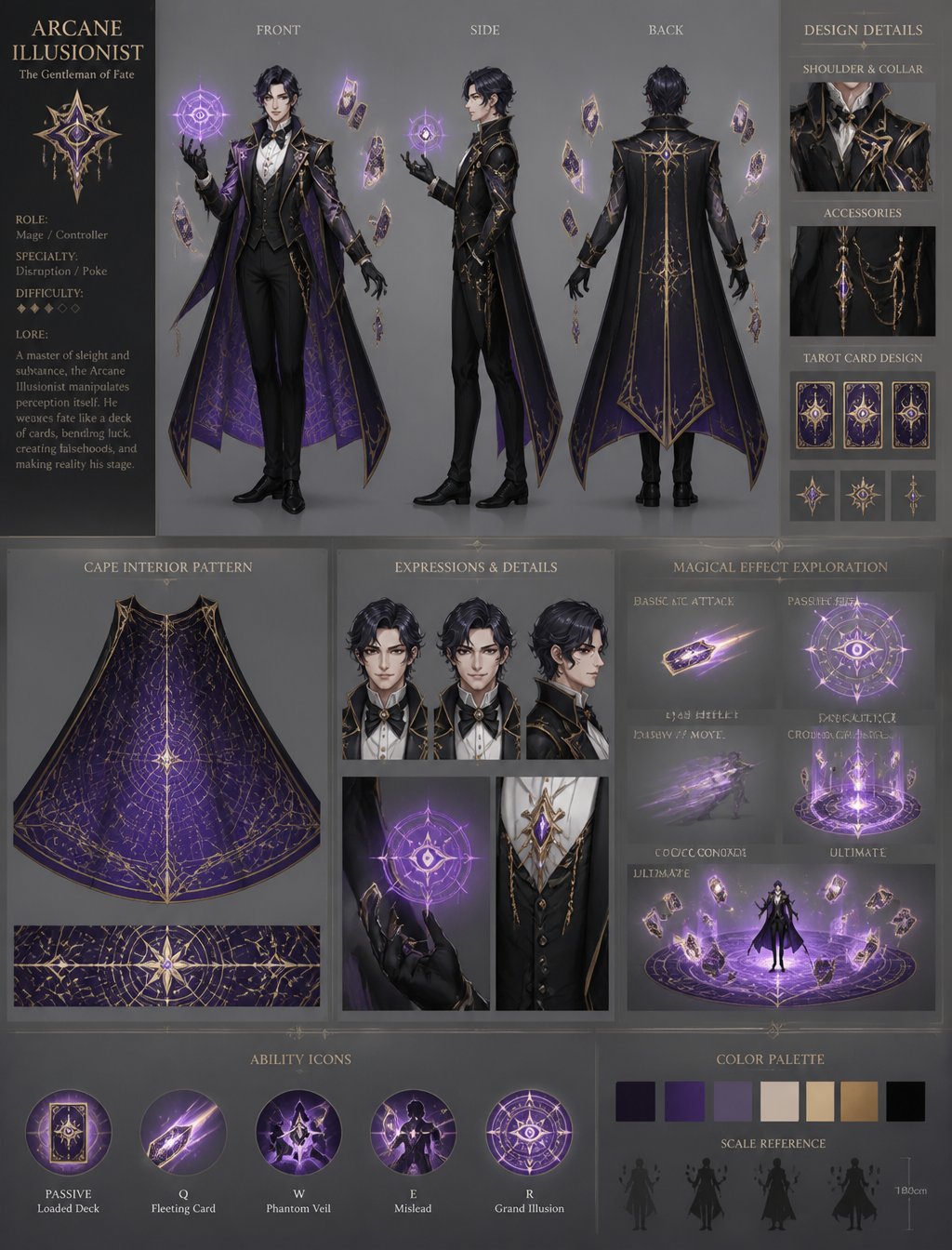 GPT Image prompt example — Arcane IllusionistCreate a Detailed