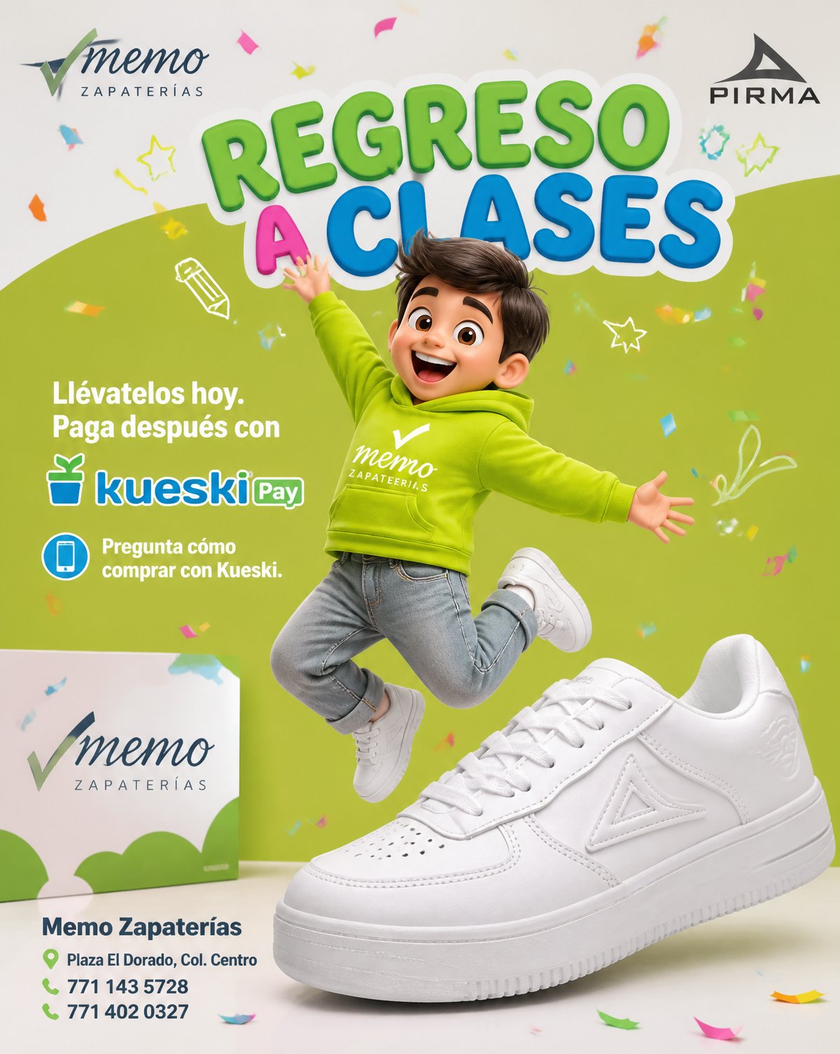 GPT Image prompt example — Meigen AI – Promoción Regreso a Clases