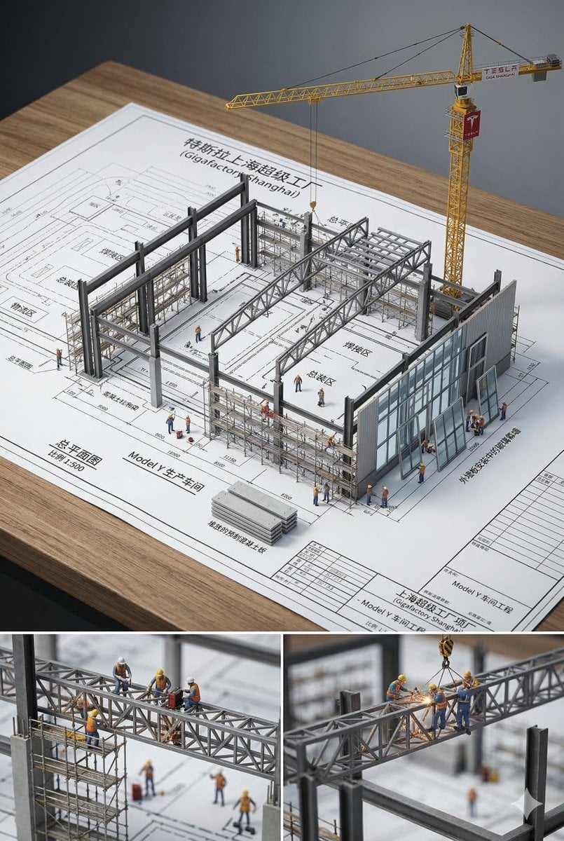 Nanobanana prompt example — Architectural Blueprint of Placed