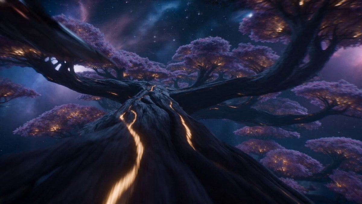 Seedance prompt example — Camera Races Along a Branch
