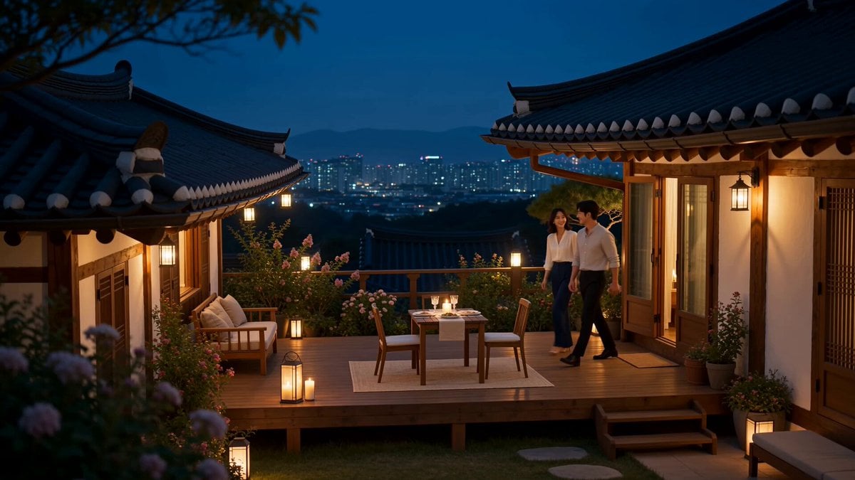 Seedance prompt example — Young Korean Couple in Their Mid-20s