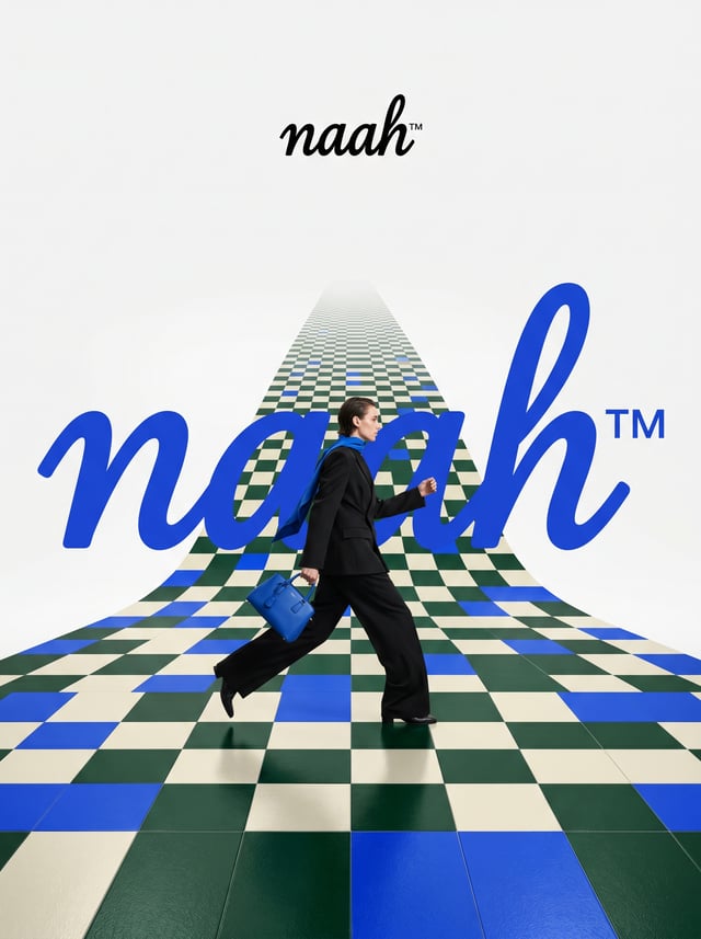 naah™️. Act as a Fashion Photographer and Graphic Designer specializing in luxury brand campaign vis
