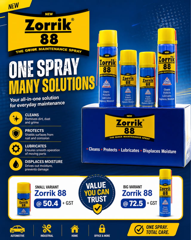 I want to design a flyer for this Zorrik Product, also I want to add a pop out at bottom mentioning 
