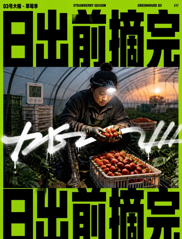 Use the "Neon Type Photo Scribble Poster" visual style as the locked visual system.Create a 16:9 ima