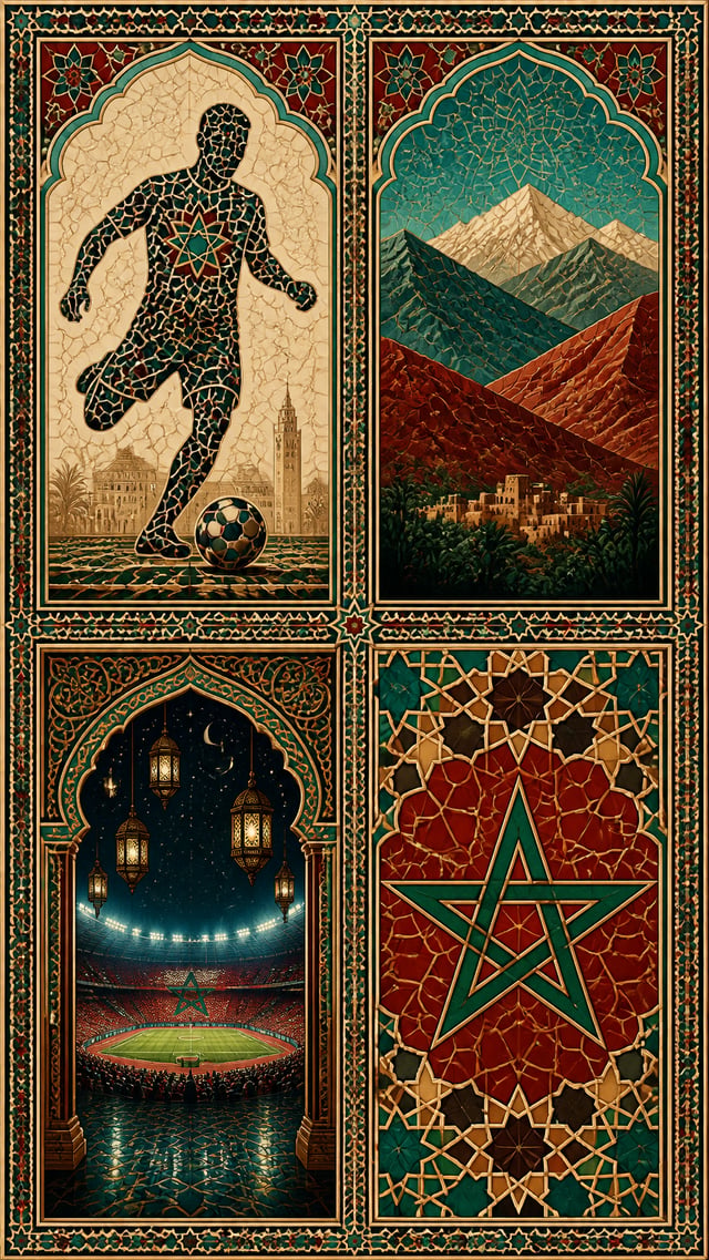 Morocco – Ornamental Islamic Geometric Art Style