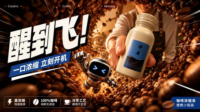 Use the "Warm Fisheye Product Impact Ad Style" visual style as the locked style.Create a 16:9 image.