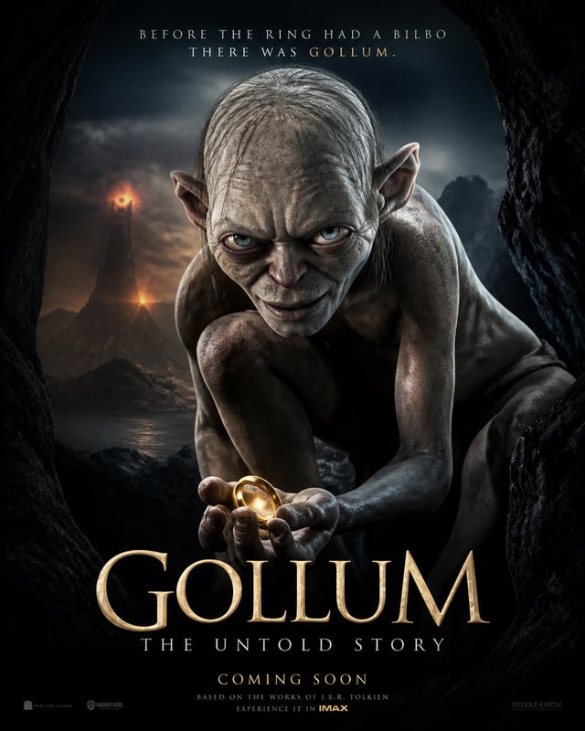 character poster for  "Gollum"