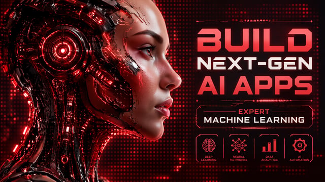 A striking cyberpunk profile portrait of a futuristic female cyborg in sharp side view, facing right