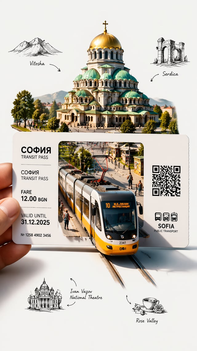 Create a highly detailed, premium travel-art illustration featuring a hand holding a white [ВАШ ГОРО