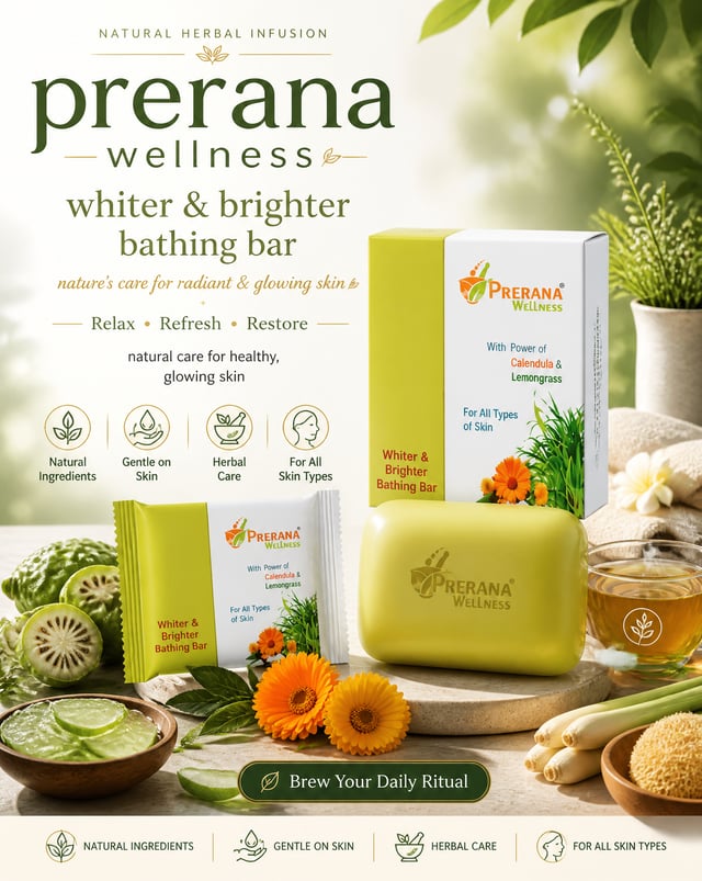 Create a premium wellness advertising poster for a wellness brand. Design it as a polished commercia