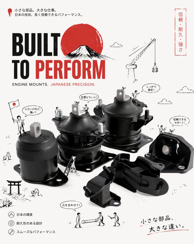 Create a premium mixed-media advertising poster in vertical format using the uploaded product images