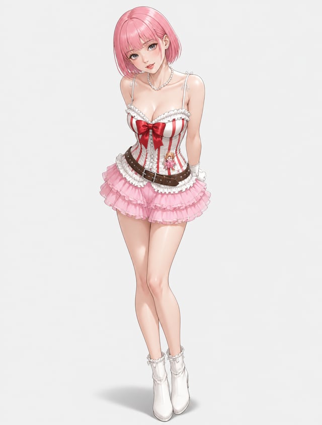 ```json{  "image_type": "2D digital illustration / semi-realistic anime art style",  "art_style": { 