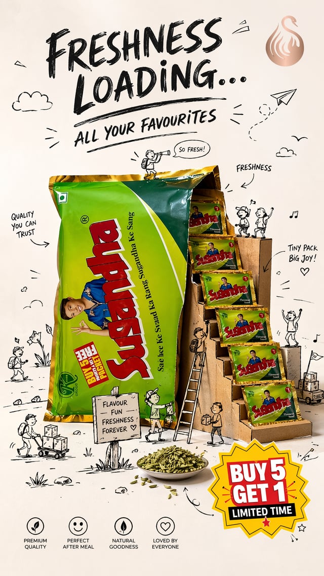 Create a premium mixed-media advertising poster in vertical format using the uploaded product image 