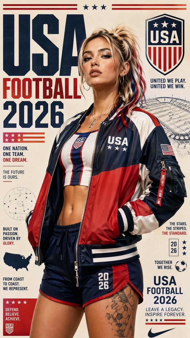 Ultra-realistic IMAX-level Netflix-style cinematic football magazine poster portrait, 9:16 vertical 