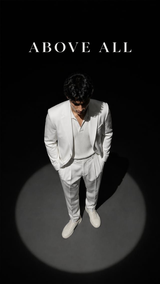 Luxury editorial menswear photoshoot.
