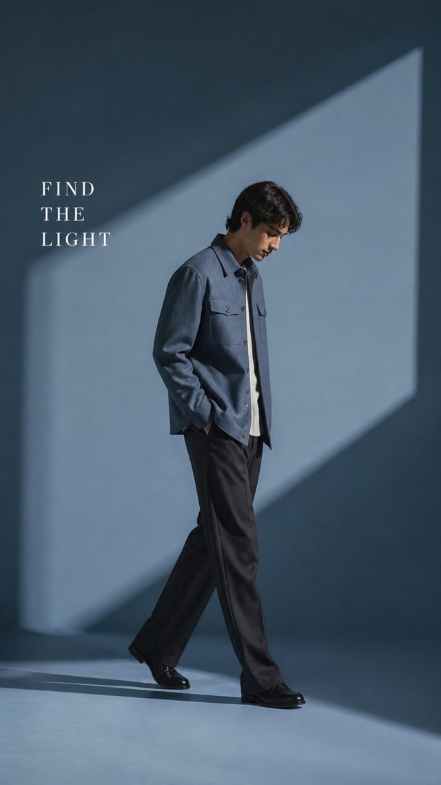 Premium minimalist editorial campaign.