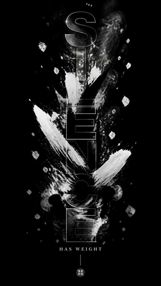 Make a pure black inverted version with white inkImage Idea:Explosive black ink brushstrokes suspend
