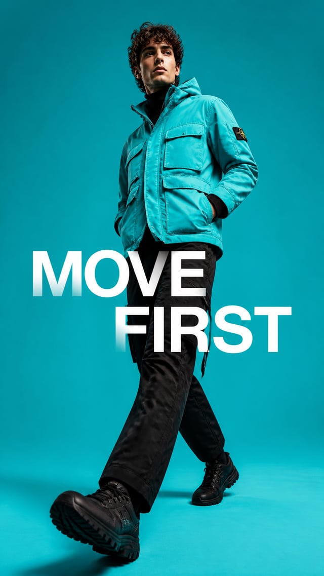 Premium editorial campaign.