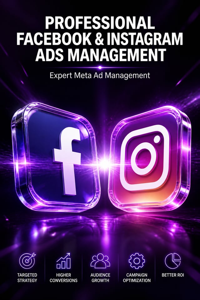 A cinematic, premium 3D rendered promotional graphic on a deep dark purple to black gradient backgro