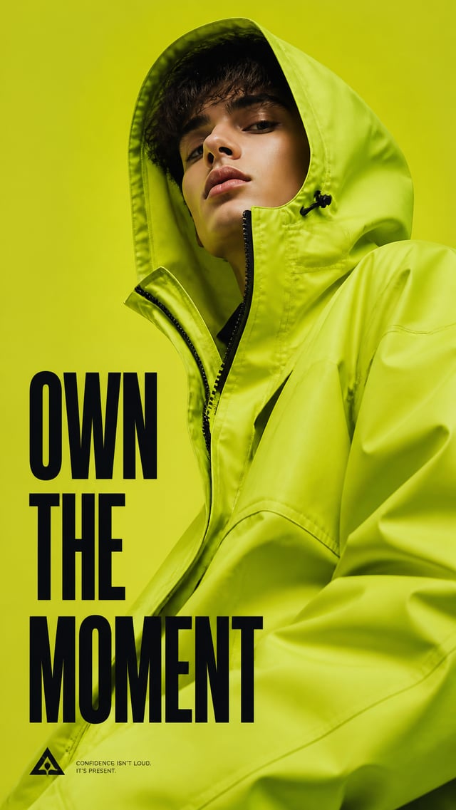 Premium fashion editorial.