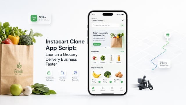 Premium B2B SaaS website header graphics, a sleek smartphone centered on a clean studio white backgr