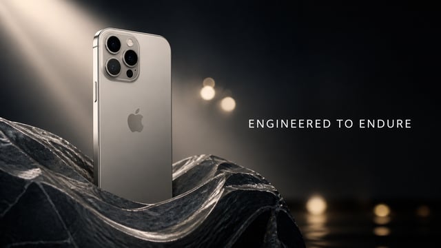 PRODUCT: Mobile PhoneCreate ONE timeless luxury advertising visual.First, silently analyze the craft