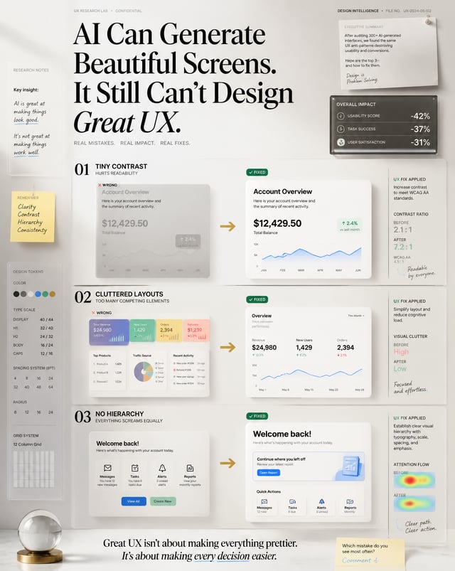 Create a premium LinkedIn educational visual (1080 × 1350 px, 4:5 vertical) designed to stop scrolli