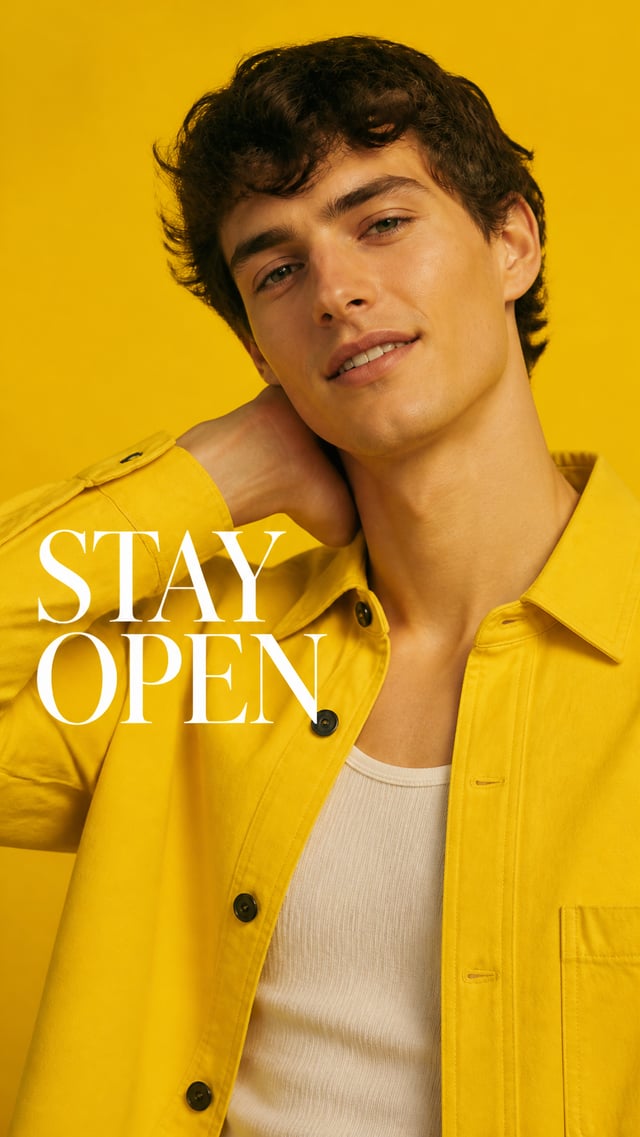 Premium fashion campaign.