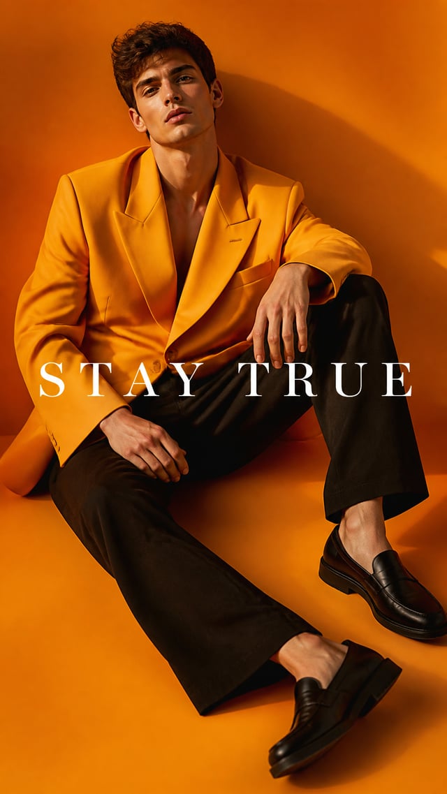 Luxury fashion campaign.