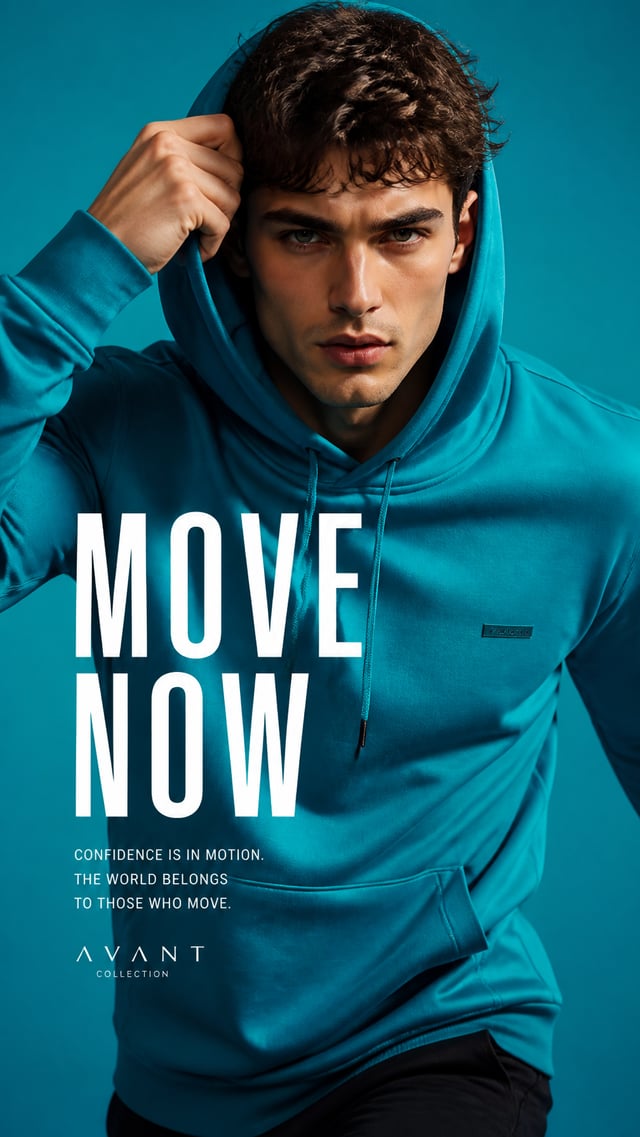 Premium menswear campaign.