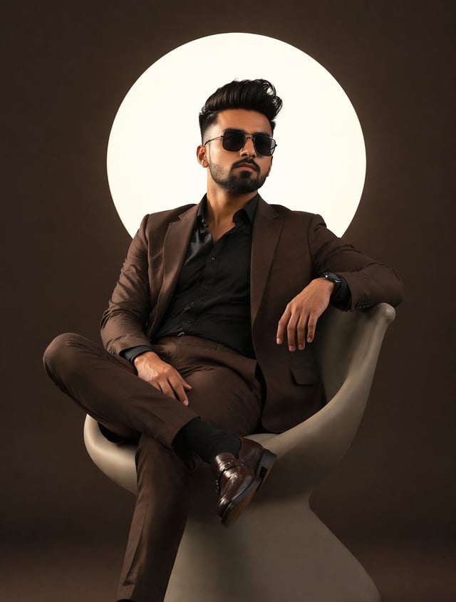 Use The Uploaded Reference Photo As The Model For The Face, Hairstyle, And Beard, Keeping Them Exact
