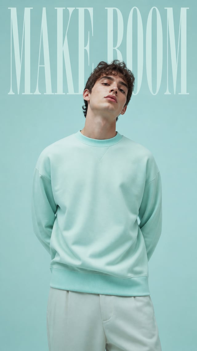 Premium editorial campaign.