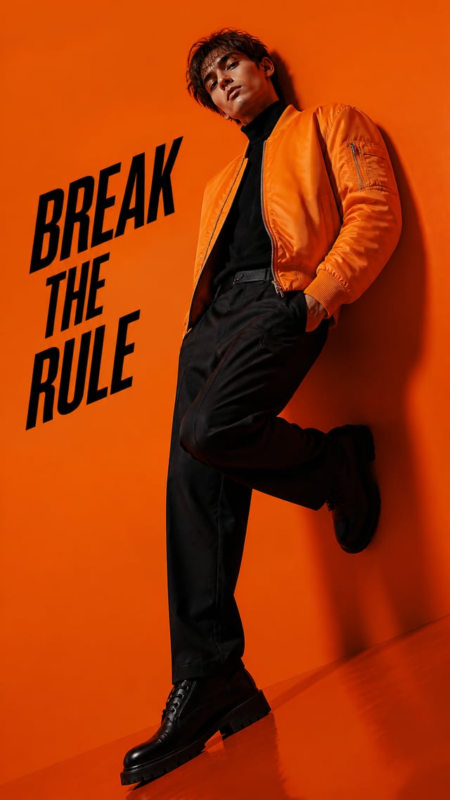Premium fashion campaign.