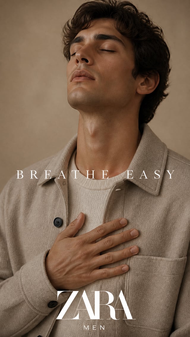 Luxury Zara editorial campaign.