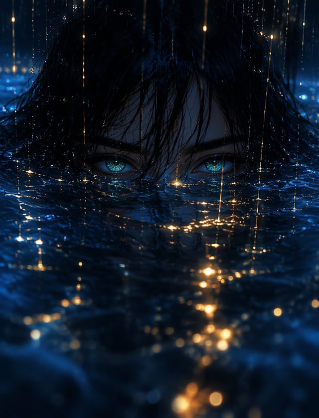 A vibrant anime-style digital artwork in VibrantlySharp and animeniji style showcases "glowing teal 