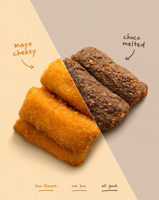 ━━━━━━━━━━━━━━━━━━━━━━━━━━EDITABLE TEXT━━━━━━━━━━━━━━━━━━━━━━━━━━Left Menu Name:[Mayo cheezy]Right M