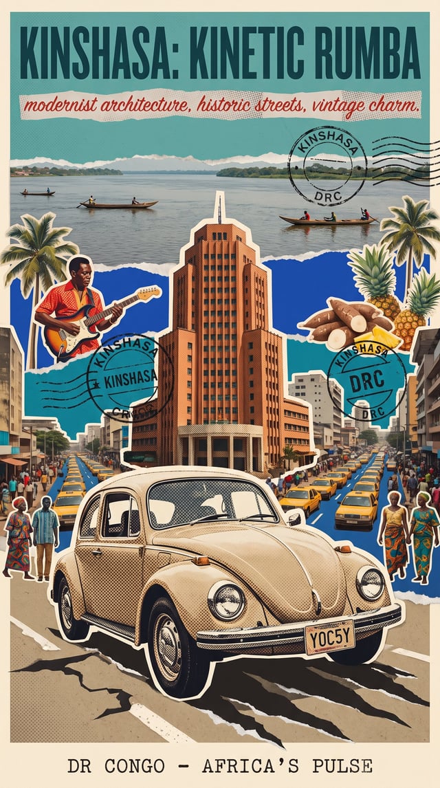 1. COMPOSITION & ART DIRECTION BREAKDOWN: KINSHASA, THE BEETLE AS HEROAesthetic Shift: We move away 
