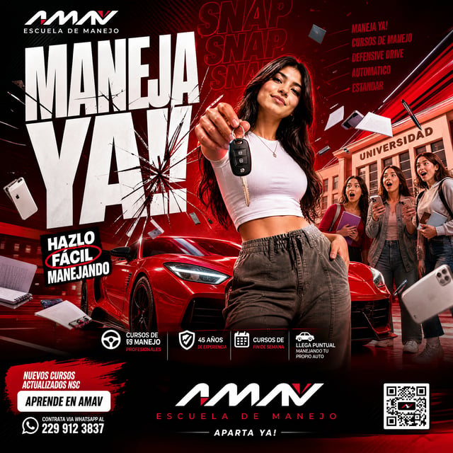 El formato:Poster de campaña de escuela de manejo vertical 4: 5, resolución ultra alta (8K), cartel 