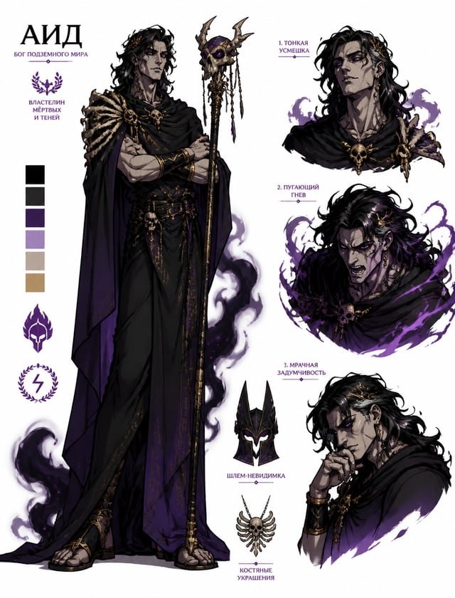 Full body editorial character reference sheet, clean white studio background, classic animation layo