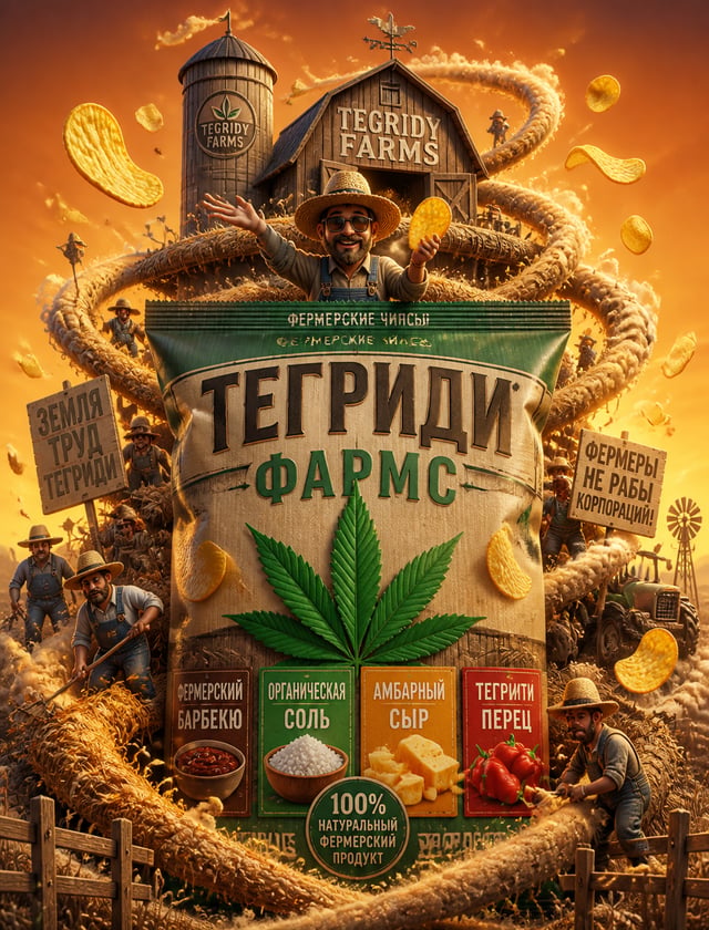 Tegridy Farms — бренд «ТЕГРИДИ ФАРМС»