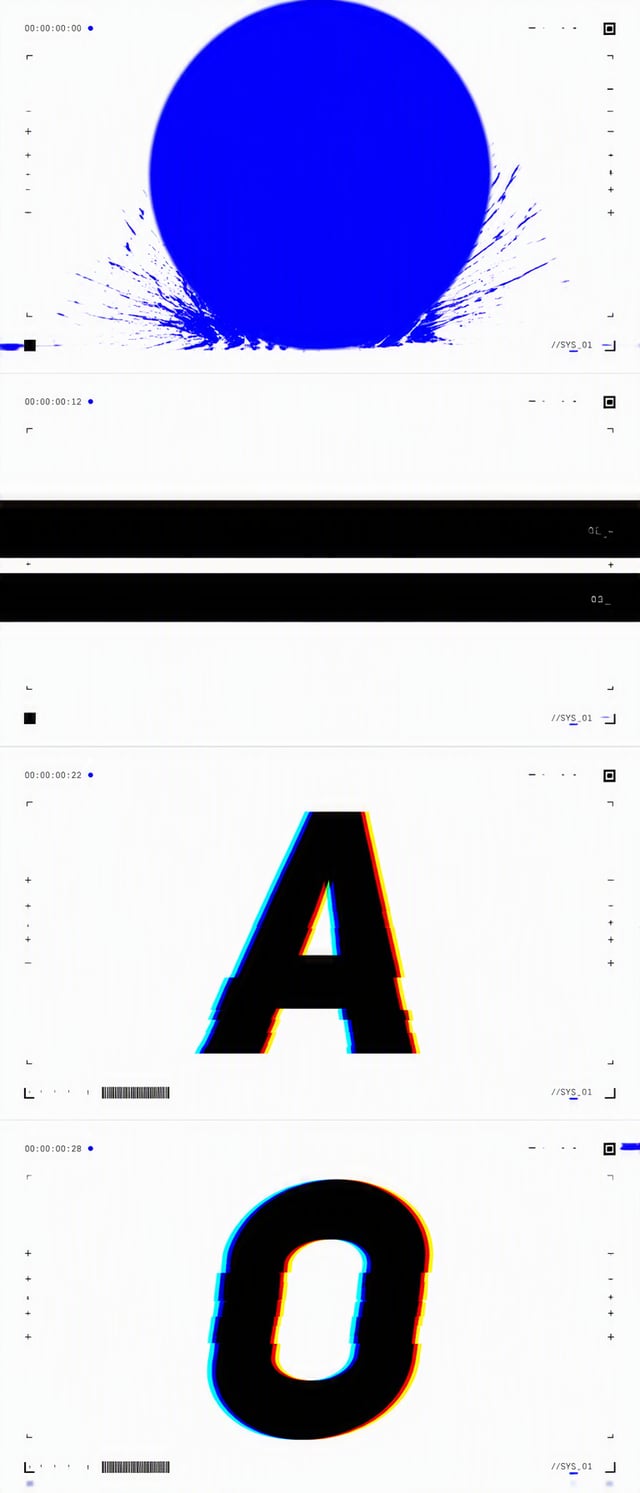 CUT 01 | 0.00–1.00s — PURE GRAPHICS