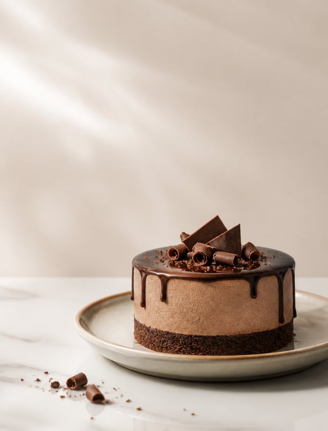 Create a professional premium studio photography. Main subject: food-съёмки десерта. Use a single cl