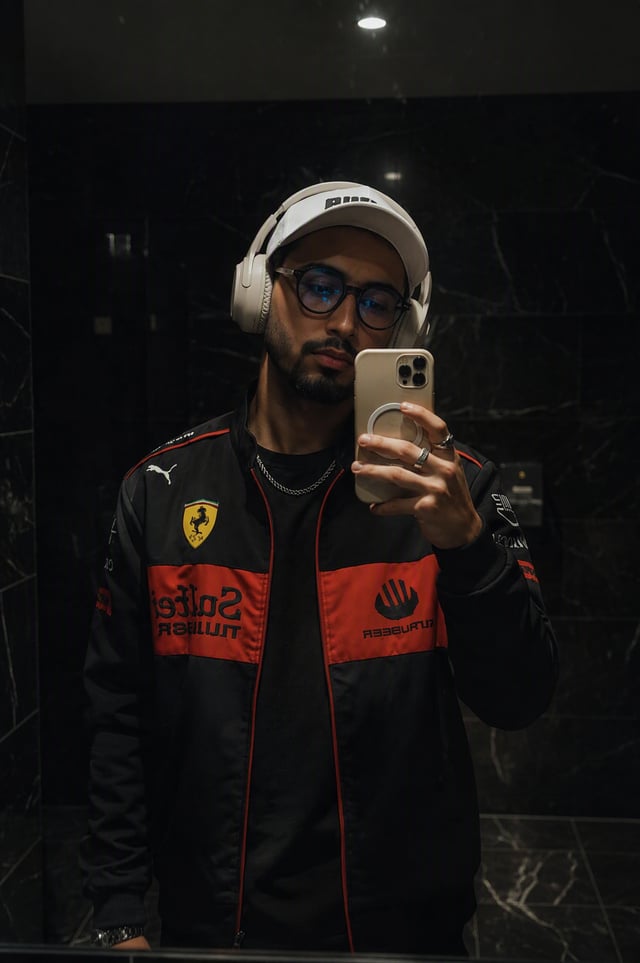Create a hyper-realistic mirror selfie of me (use my face from the uploaded selfie) wearing the same