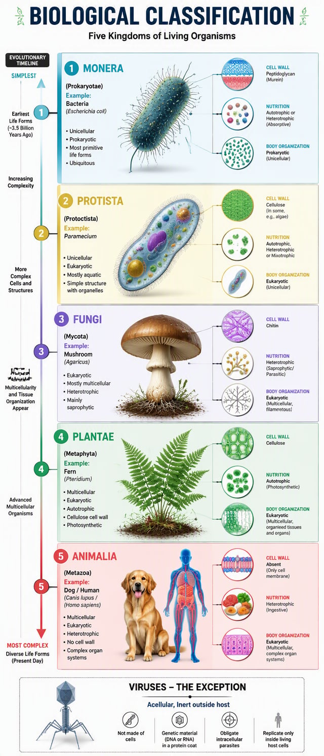 "Create a highly detailed, vertical educational infographic poster for Biology on the topic 'Biologi