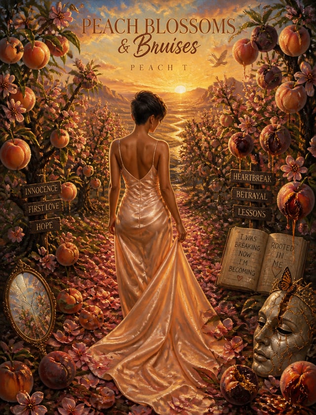 Art Style: Figurative Oil Painting with Surreal SymbolismThe album cover is envisioned as a museum-q