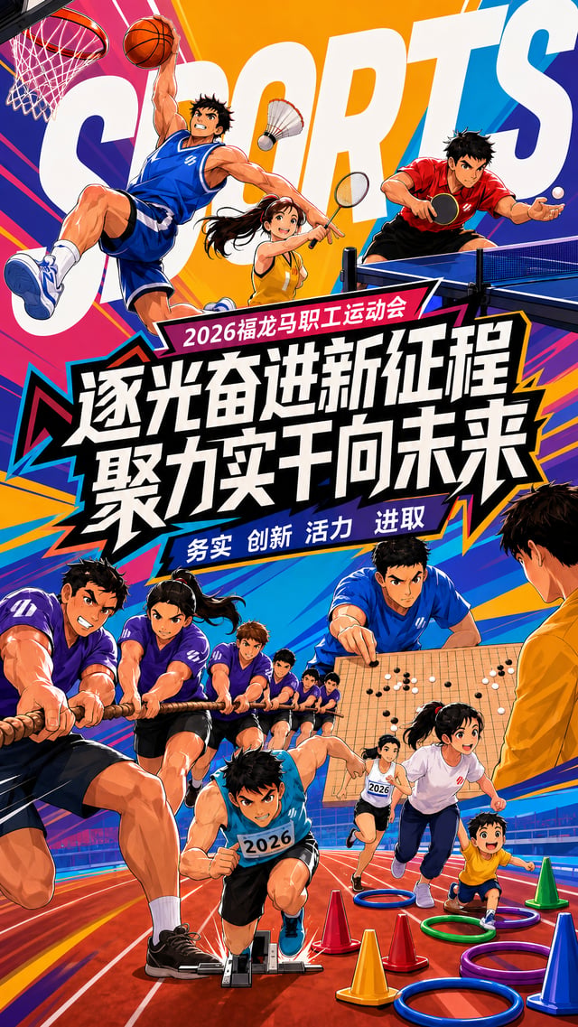 不改变[image1]元素的形状和材质以及颜色，把[image1]中的元素重新组合，调整为竖构图。放大sports但不改变文字排列不可拆分