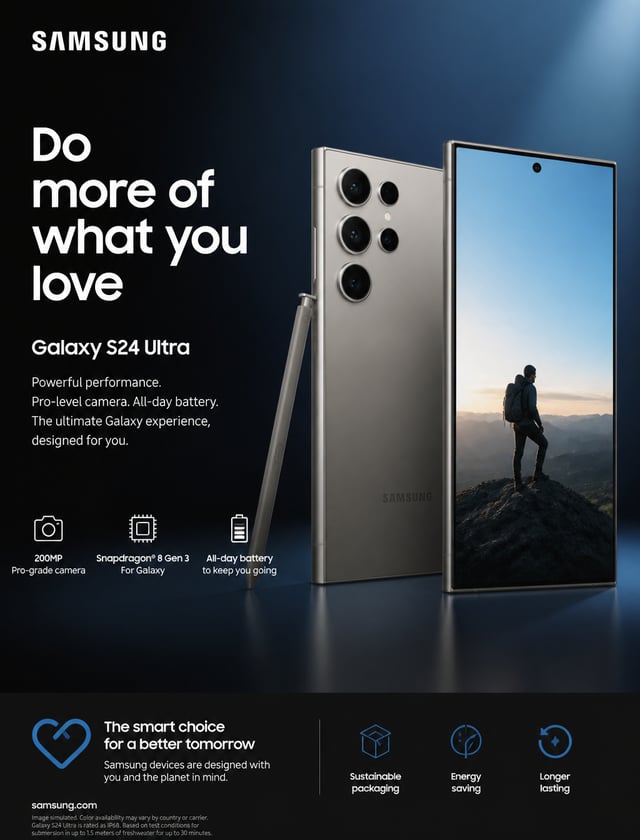 Prompt Samsung advertiseme