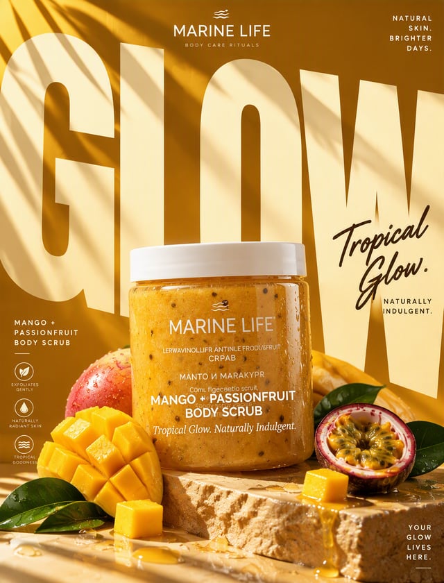 Create a bold editorial campaign poster where oversized typography actively shapes the visual concep