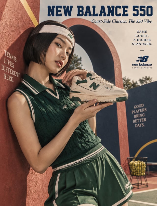 [Theme & Brand]: Heritage collegiate tennis revival, New …